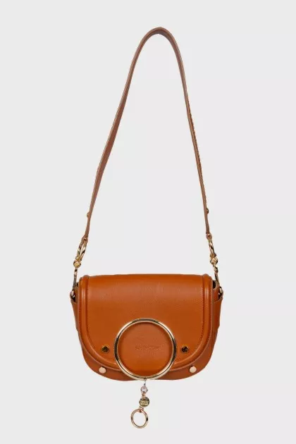 Mara brown leather bag