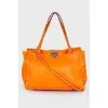 Кожаная сумка Rockstud