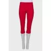 Red breeches with tag