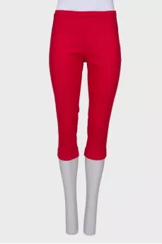 Red breeches with tag