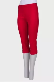 Red breeches with tag