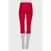 Red breeches with tag