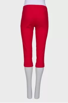 Red breeches with tag