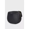 Eyelet leather bag