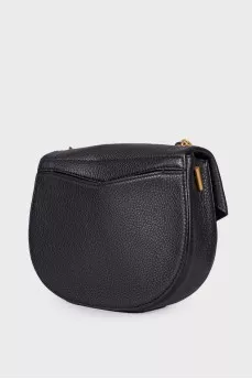 Eyelet leather bag