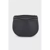 Eyelet leather bag