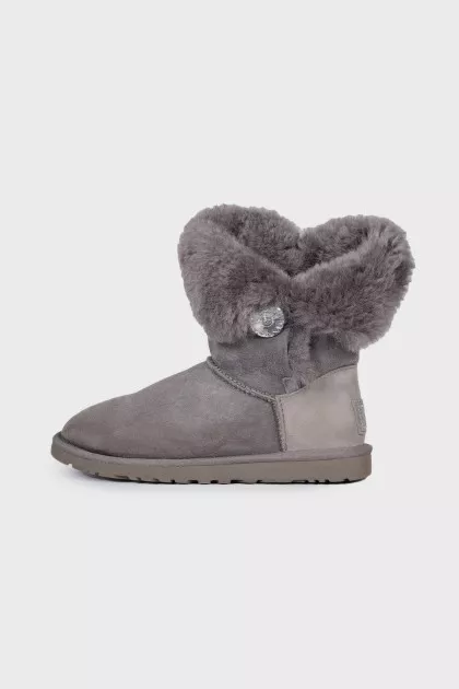 Uggs with fur and rhinestones