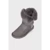 Uggs with fur and rhinestones
