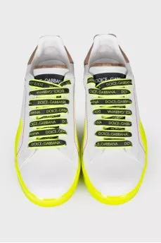 Portofino Melt leather sneakers