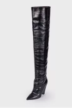 NIKI leather boots