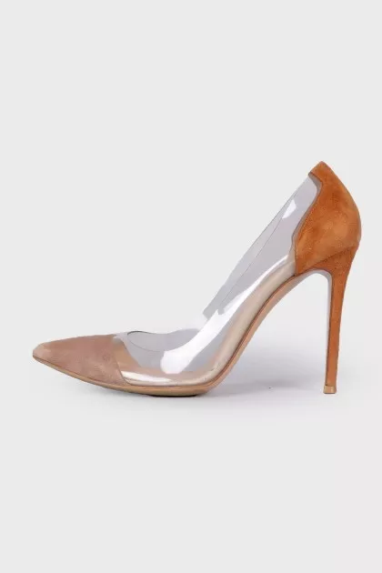 Замшевые туфли Plexi