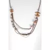 Reversible beaded necklace