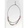Reversible beaded necklace