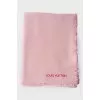 Pink scarf in print