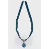 Turquoise handmade necklace