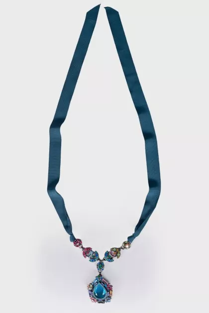 Turquoise handmade necklace