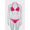 Pink Whisper swimsuit with tag