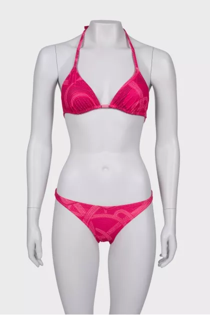 Pink Whisper swimsuit with tag