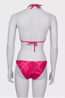 Pink Whisper swimsuit with tag