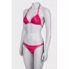 Pink Whisper swimsuit with tag