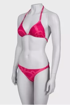 Pink Whisper swimsuit with tag