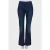 Blue distressed jeans
