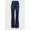 Blue distressed jeans
