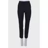 Classic blue striped trousers