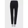 Wool black dress pants