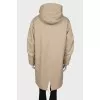Jacket with fur lining