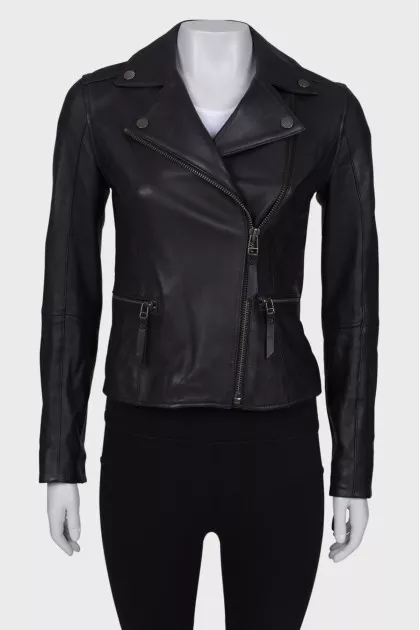 Classic leather jacket