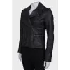 Classic leather jacket