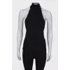 Top with open back
