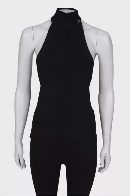 Top with open back