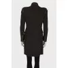 Green fitted coat