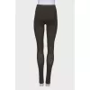 Wool fishnet leggings