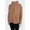 Sweater with front pocket