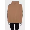 Sweater with front pocket