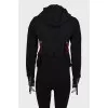 Jacket with buckle closure