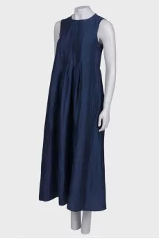 Blue maxi dress