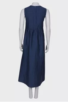 Blue maxi dress