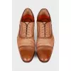 Men's leather brogues