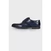 Men's dark blue brogues
