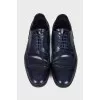 Men's dark blue brogues