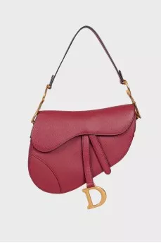 Saddle leather bag