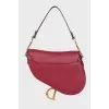 Saddle leather bag
