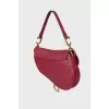 Saddle leather bag