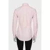 Pink striped shirt