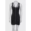 Bodycon dress with lace
