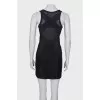 Bodycon dress with lace